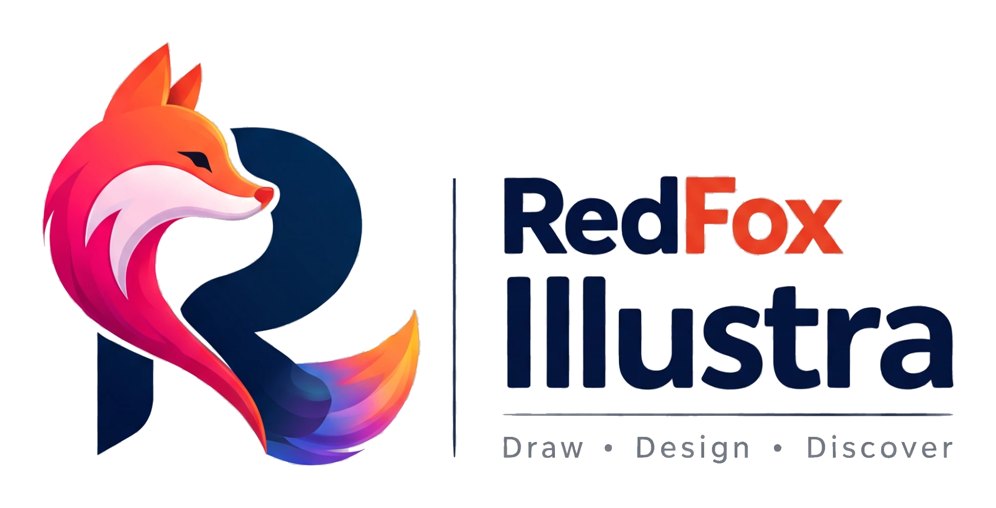 RedFox Illustra — Draw · Design · Discover
